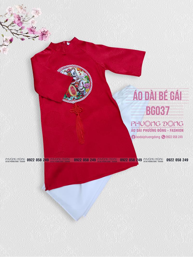 Áo Dài Cách Tân Bé Gái BG037